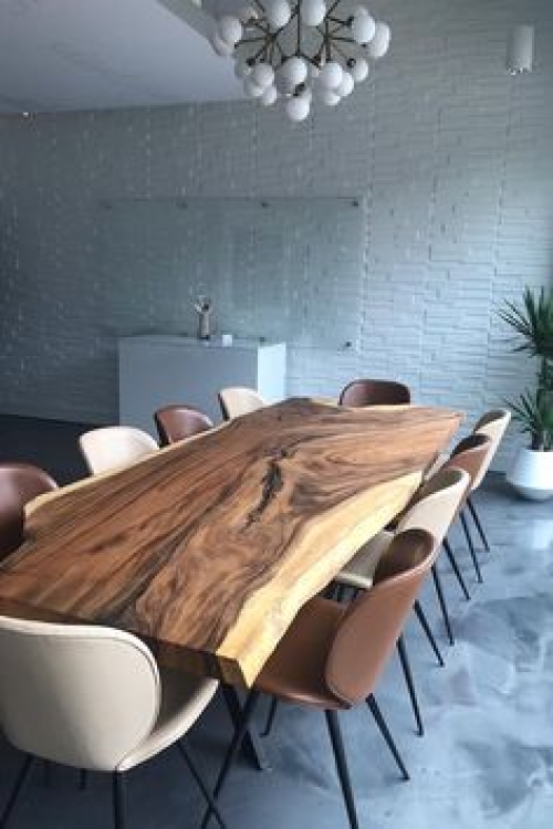 Деревянные столы из слэба