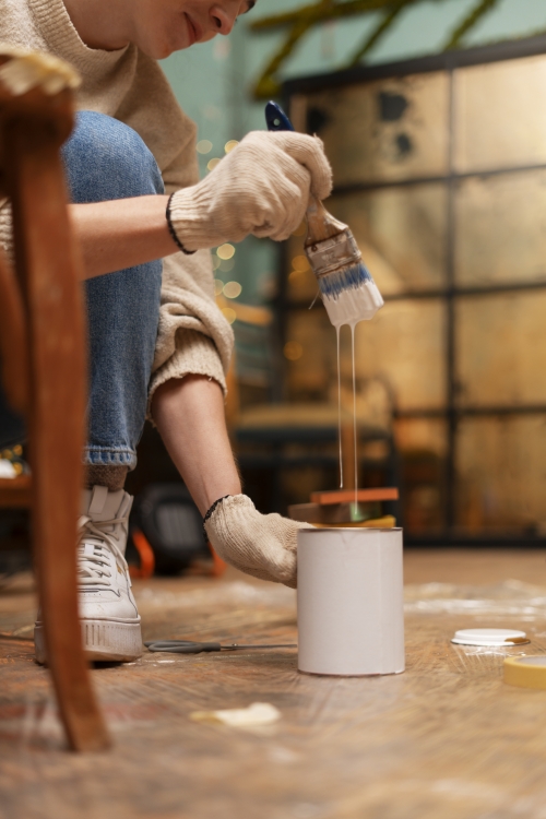 Профессиональная покраска деревянных изделий